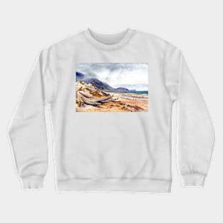 Near Paekakariki, Cook Strait, New Zealand, 1868 Nicholas Chevalier Crewneck Sweatshirt